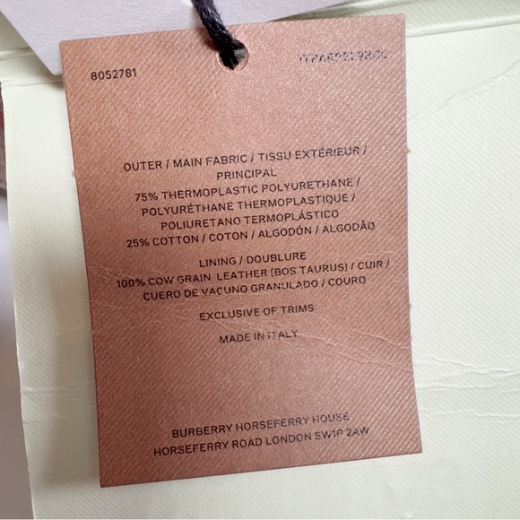 Burberry Mens Louis 35MM Pin Buckle Vintage Check with Black Reversible Belt NWT - Picture 5 of 5